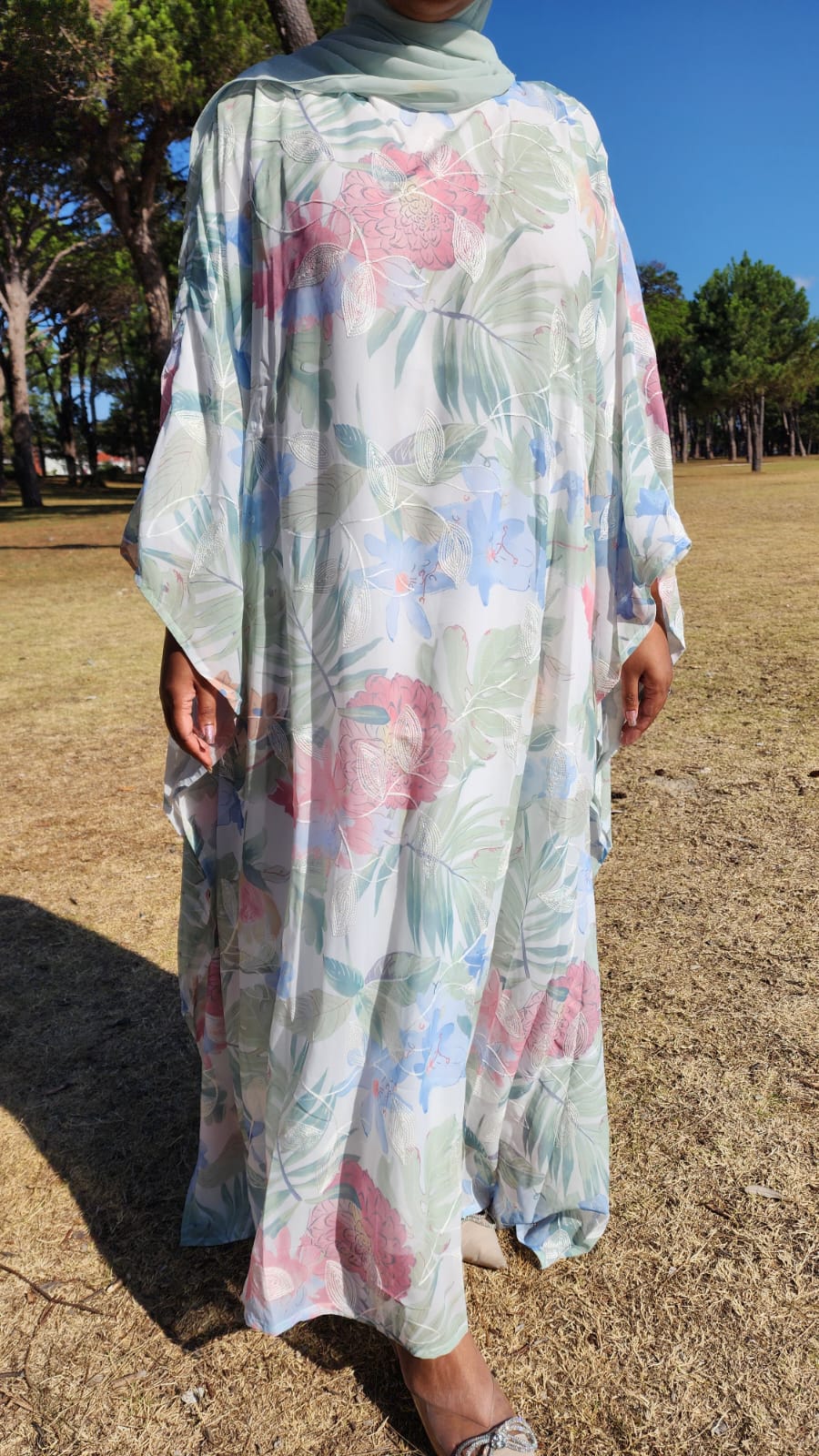 Petals and Poise Kaftan