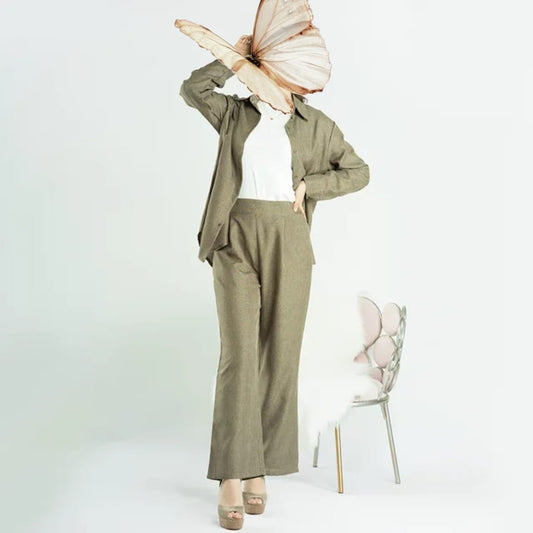 Modest corporate wear Top shirt and Pant set